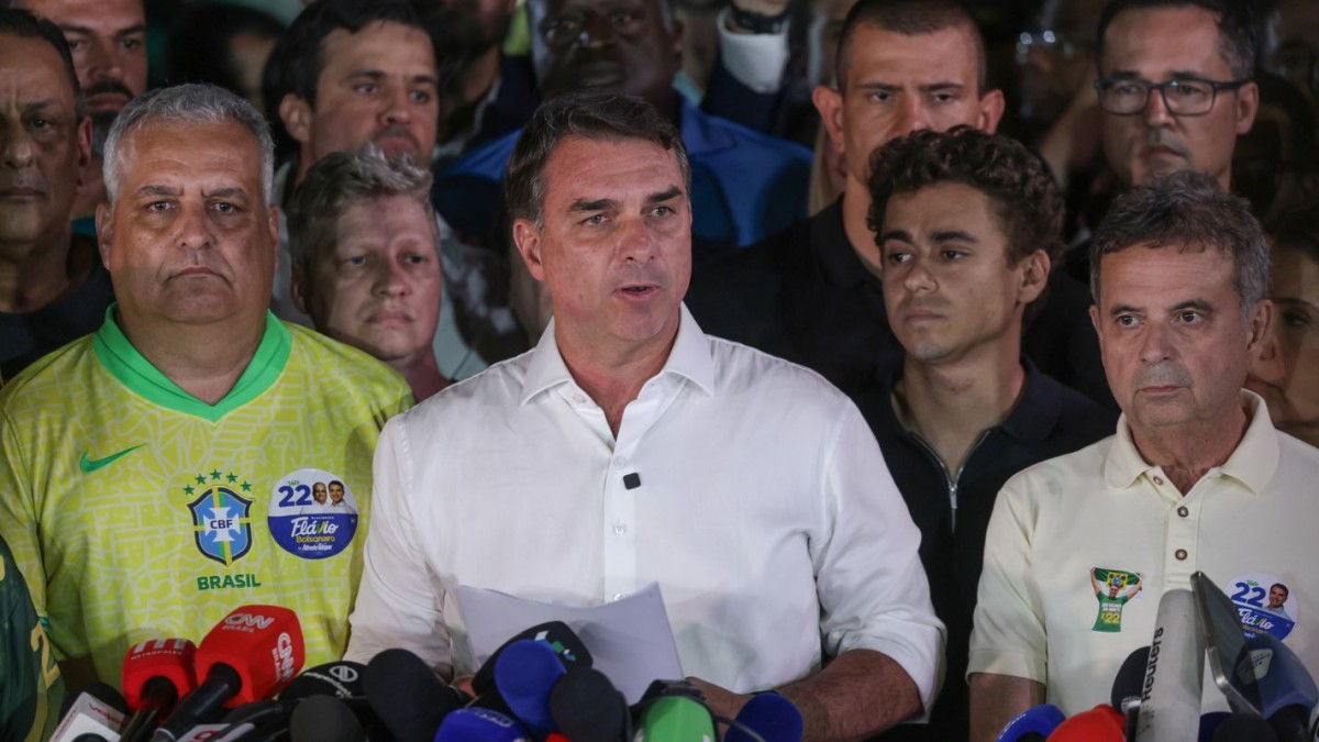 Flávio não reconhece vitória de Lula e anuncia pedido de anulação do pleito
