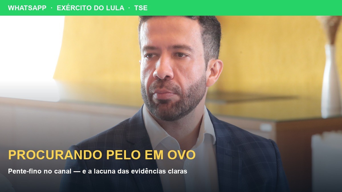 André Janones e o canal Exército do Lula sob pente-fino do TSE