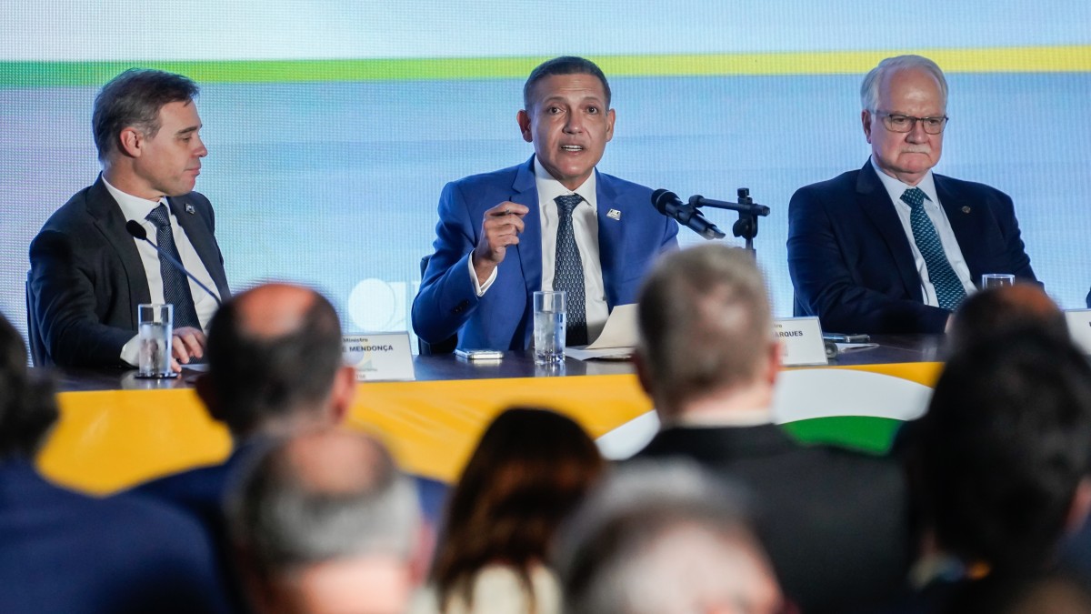 Presidente do TSE, ministro Kassio Nunes Marques, em coletiva sobre a apuração eleitoral