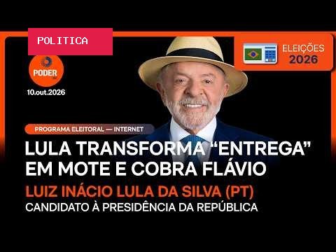Lula transforma “entrega” em mote e cobra Flávio sobre Vorcaro