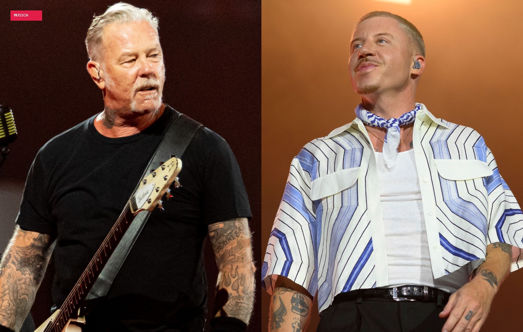 Metallica’s James Hetfield hits out at “some other entertainers” attempting “to influence you with their
