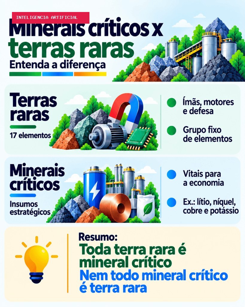 Eleições 2026: o que os candidatos propõem para terras raras e minerais críticos