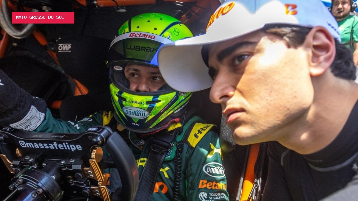 Felipe Massa e filho vencem corrida juntos pela primeira vez: 'Que seja a primeira de muitas'