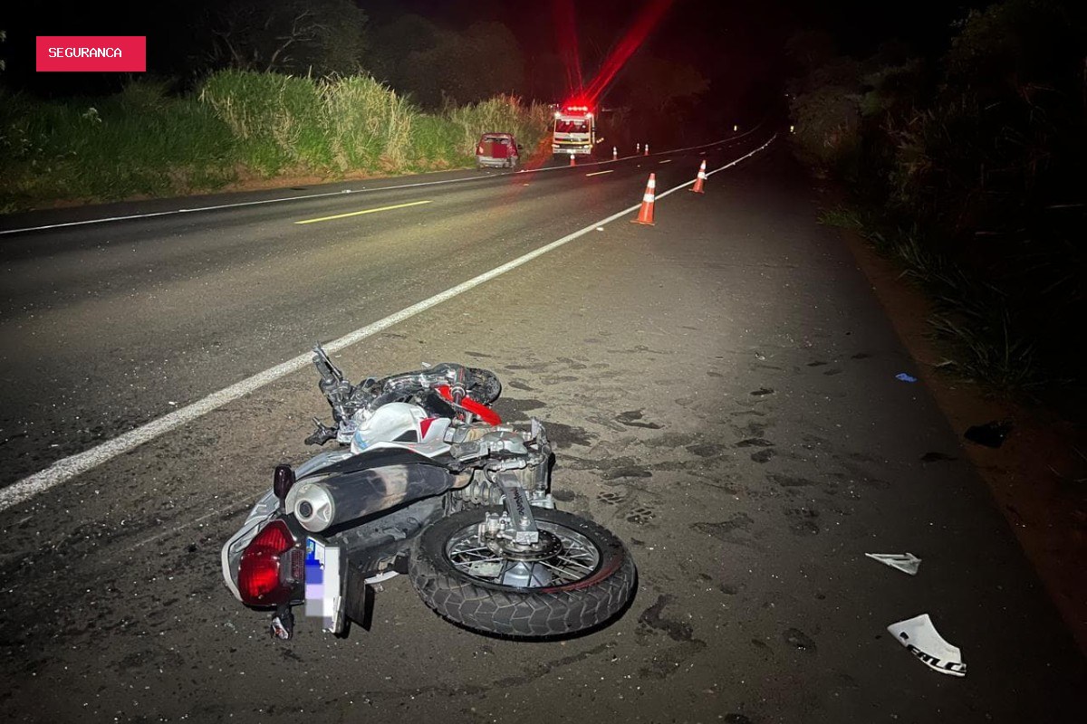 Motociclista morre após bater na traseira de carro em rodovia de Rancharia