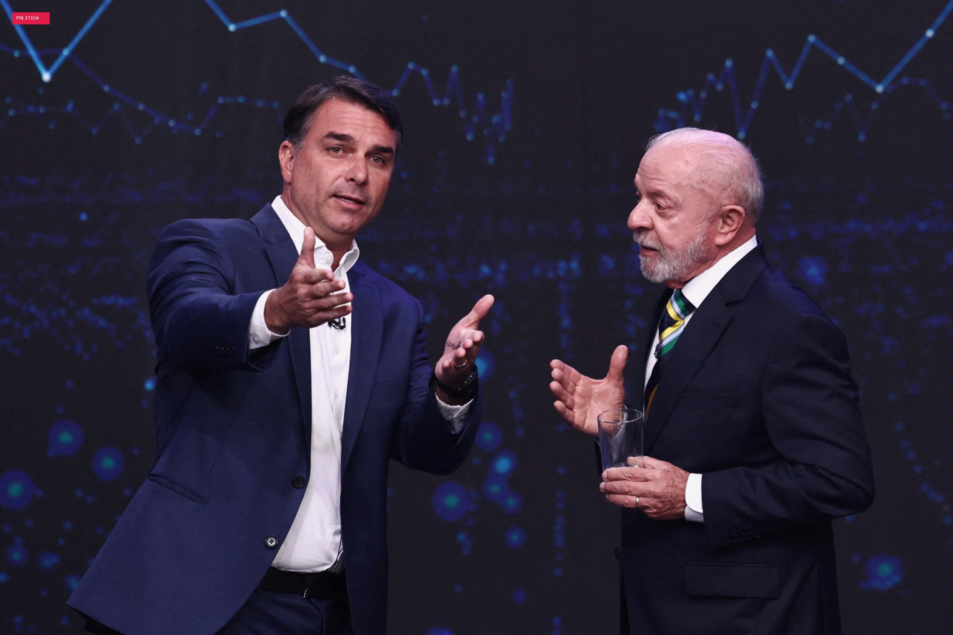 O que pesquisas qualitativas dizem sobre Lula e Flávio no debate e como isso vai refletir nas campanhas