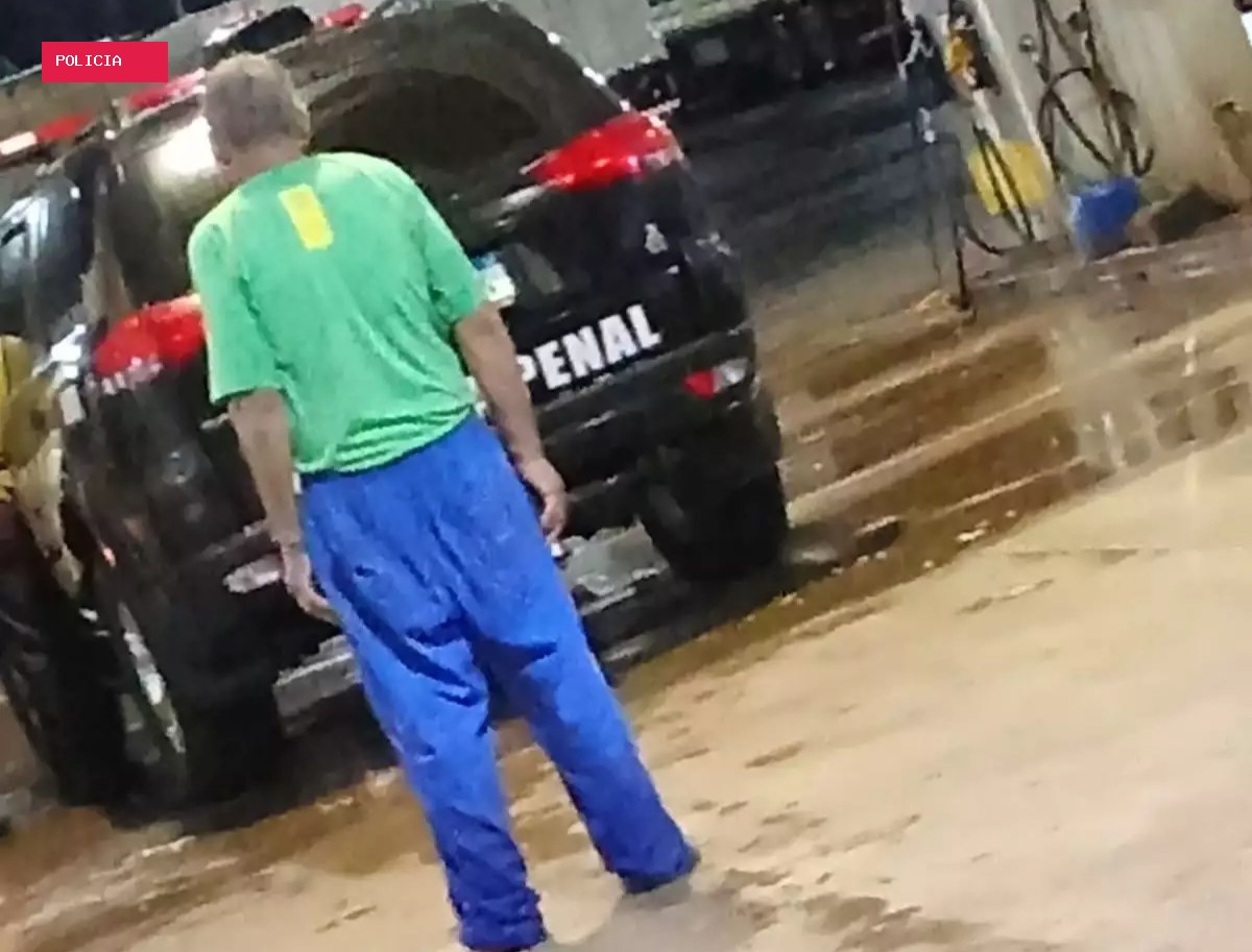 Bêbado detido com viatura da Polícia Penal furtou picape 9 dias antes