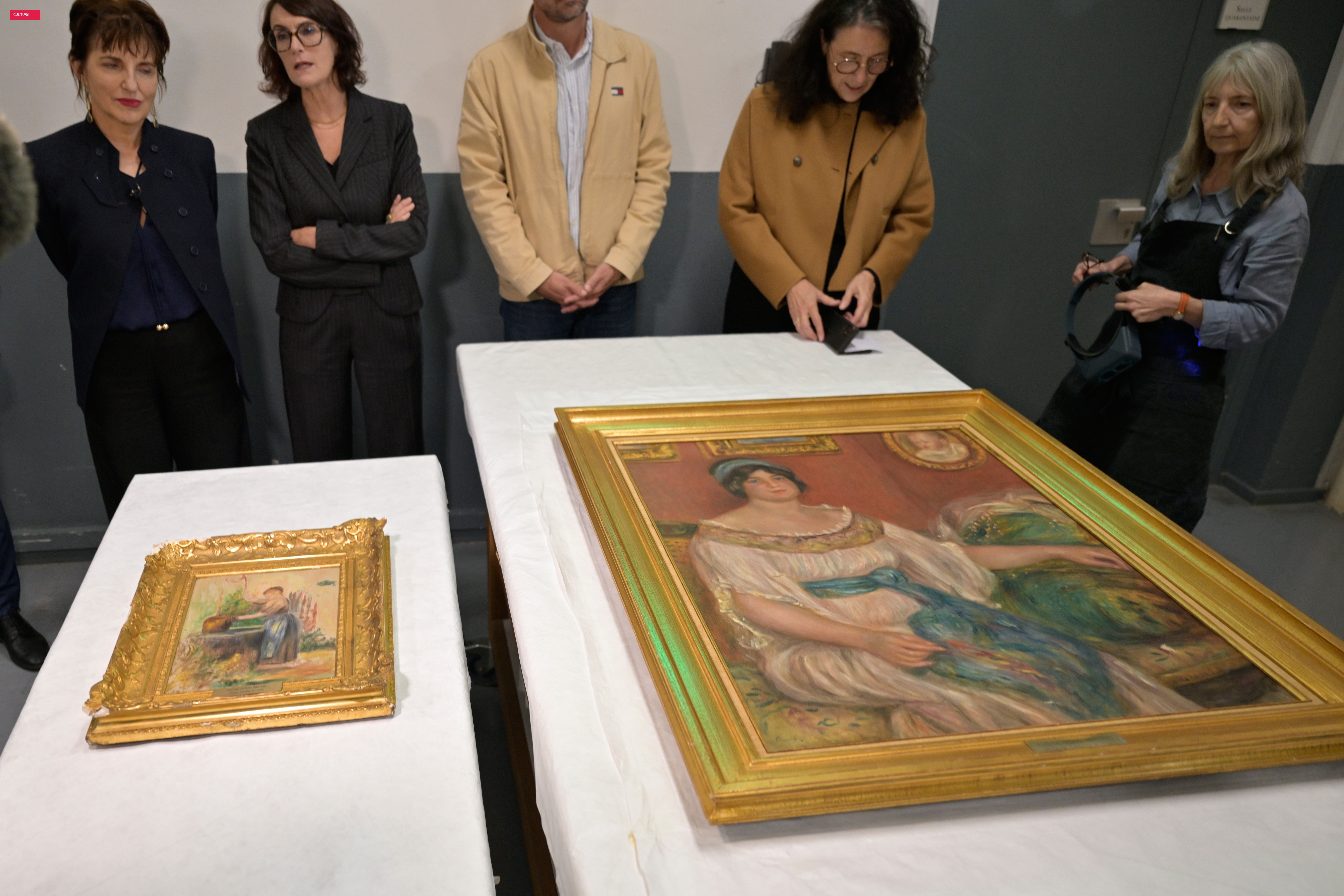 DNA e rastreamento de veículos: como investigadores recuperaram obras de Renoir roubadas na França
