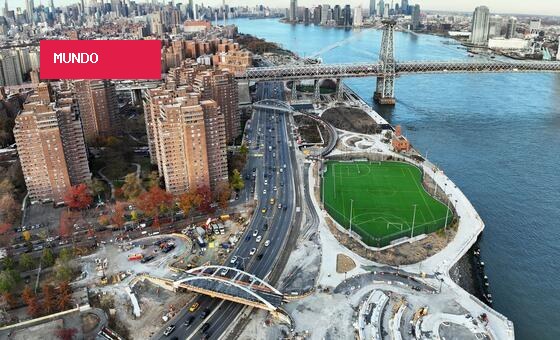 Projeto de contenção costeira prepara Nova Iorque para subida do mar