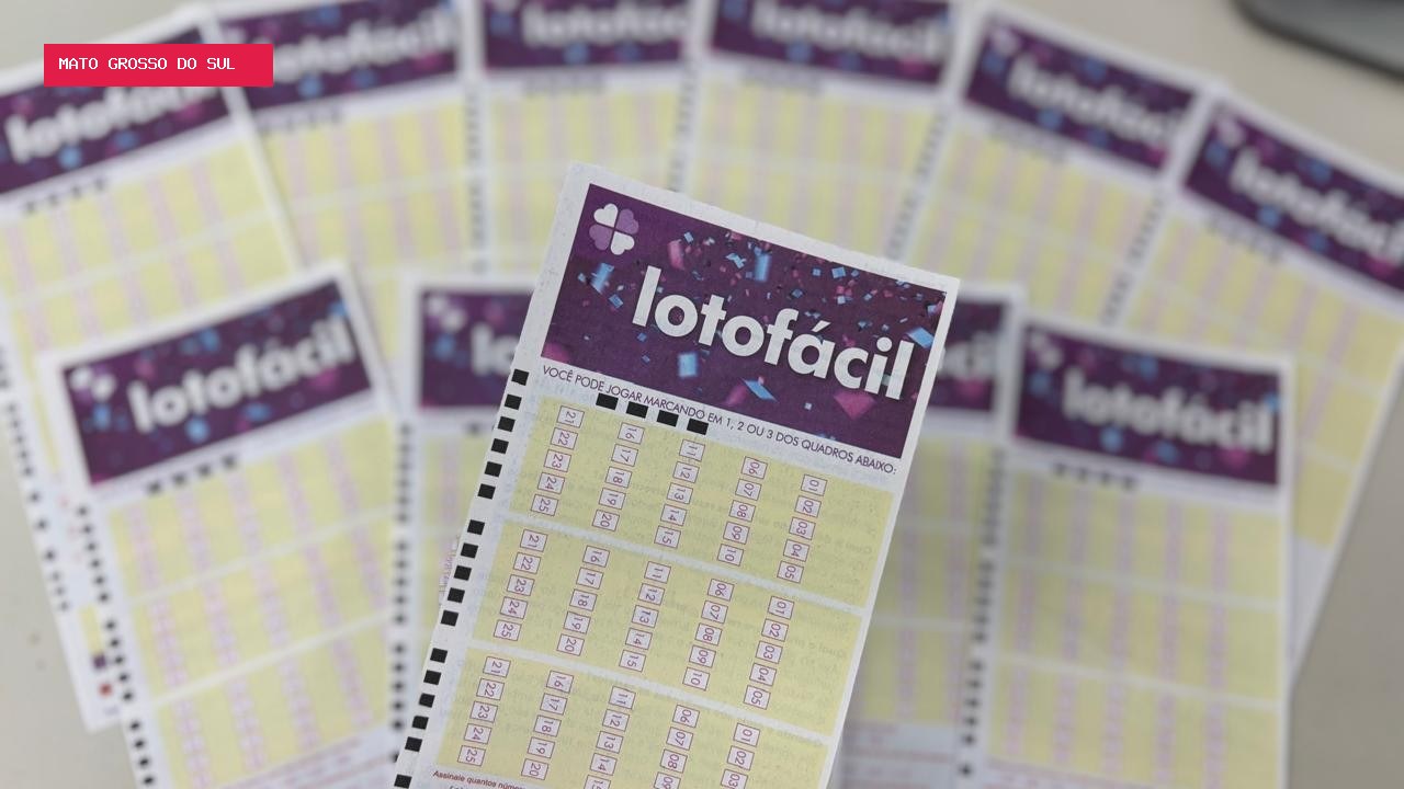 Apostas de seis cidades acertam na Lotofácil e faturam mais de R$ 1,1 mil cada em Mato Grosso do Sul