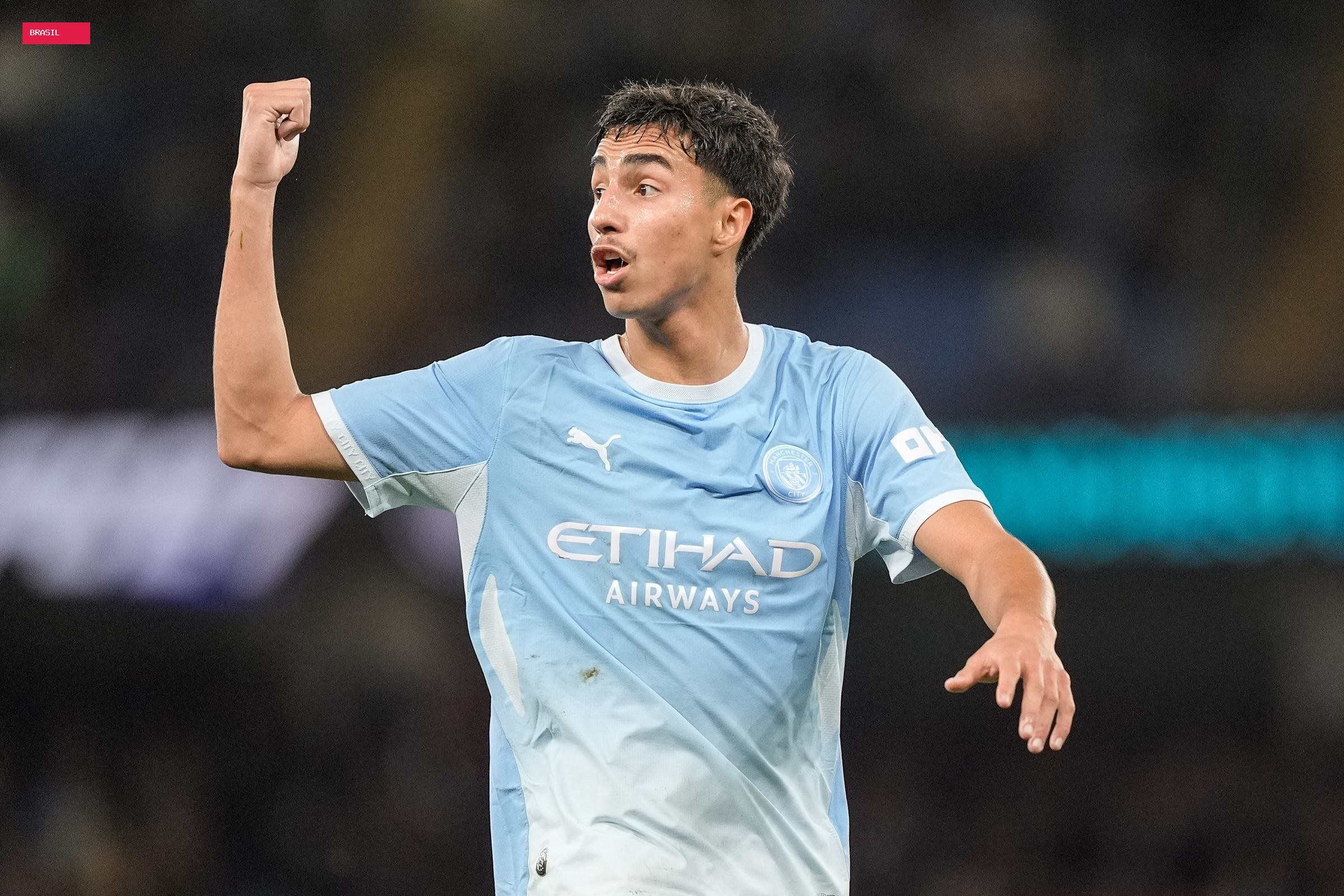 Manchester City: Vitor Reis, ex-Palmeiras, marca 1º gol e é elogiado na web