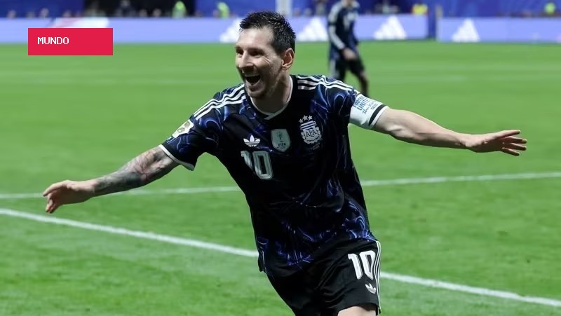 Jogador do Palmeiras é titular em despedida de Messi na Argentina