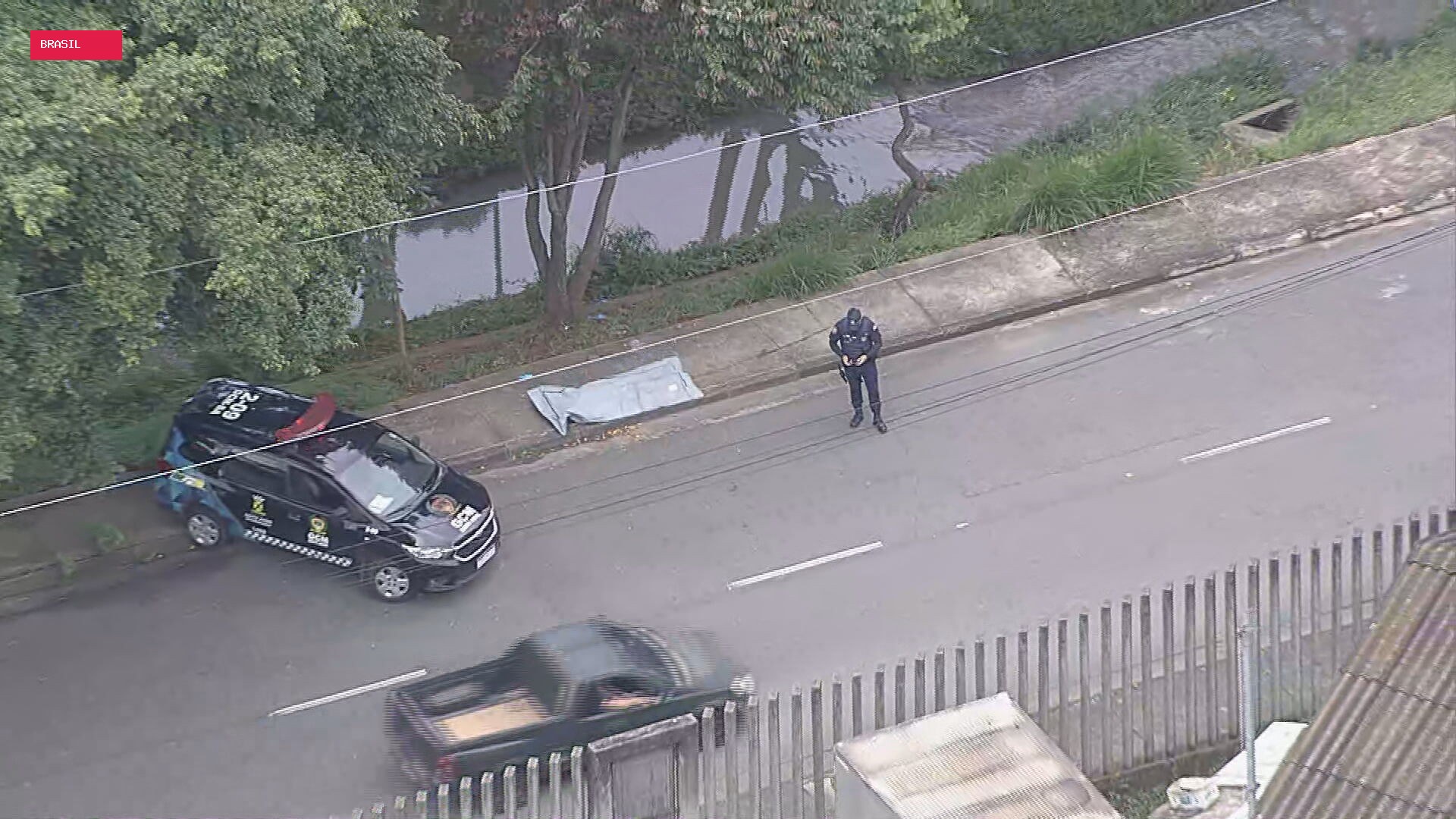 Corpo é encontrado ao lado de córrego em Santo André, no ABC Paulista