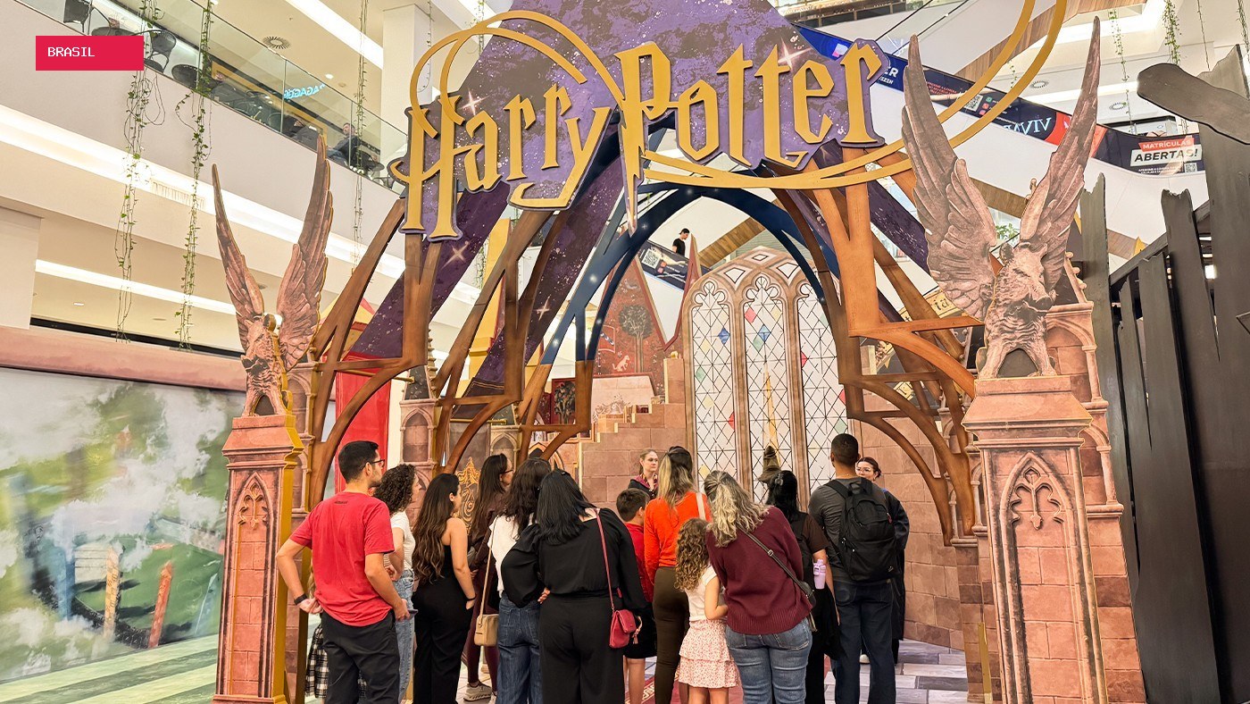 Aurora Shopping recebe experiência imersiva de Harry Potter