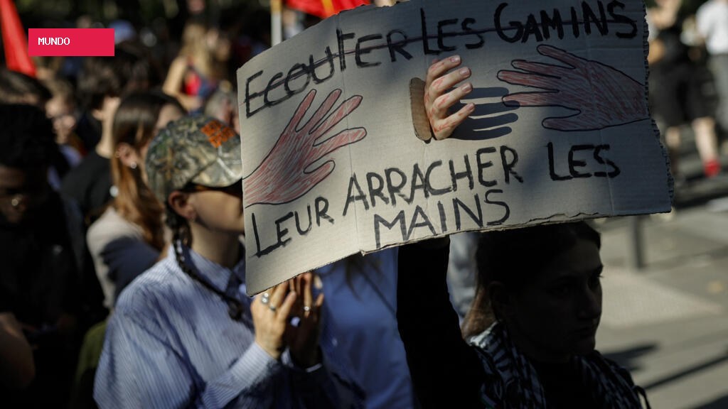 France suspends the use of stun grenades after student protester loses hand