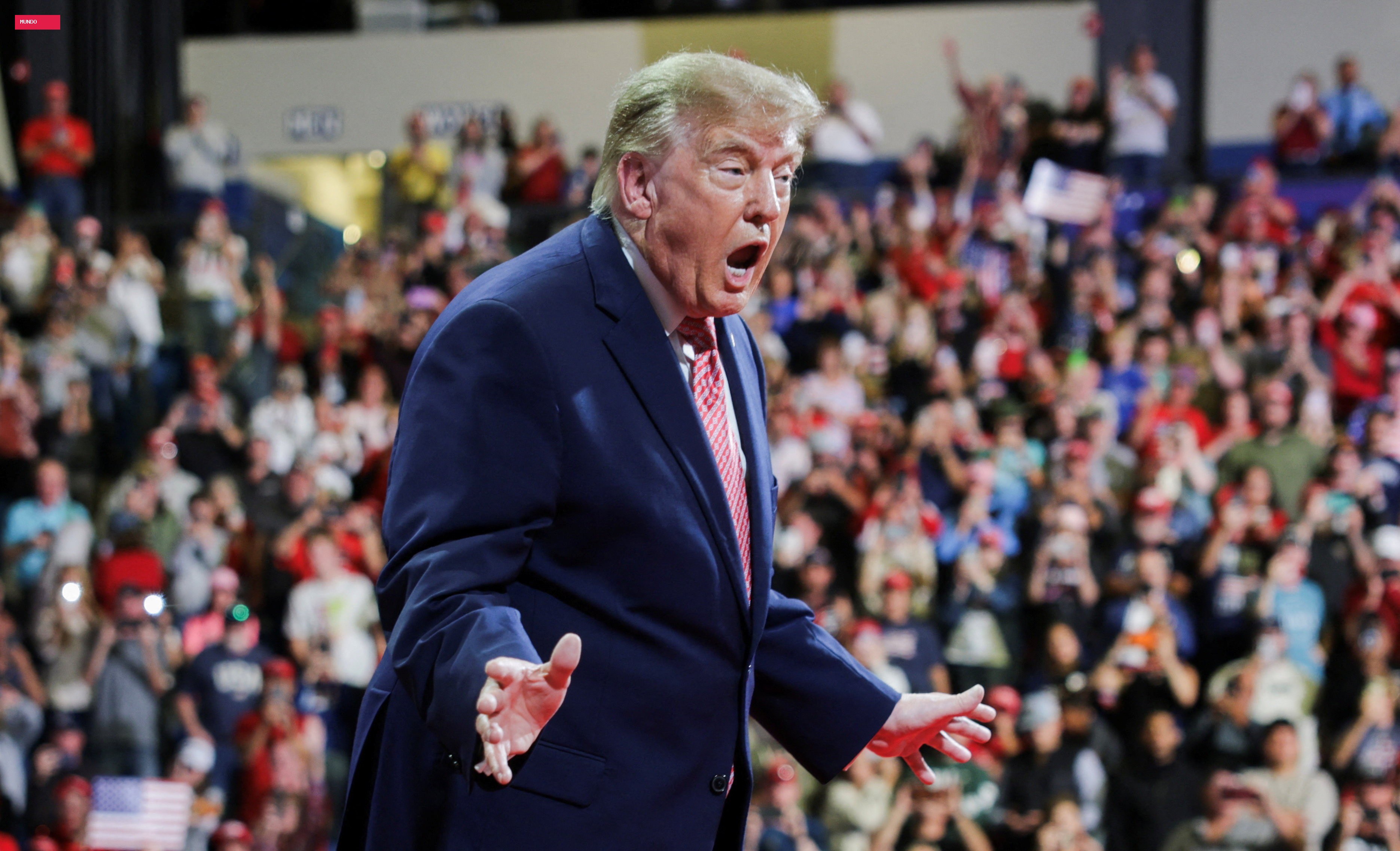 A 2 semanas das midterms, Trump ataca candidato democrata ao Senado: 'Jihadista doentio e violento'