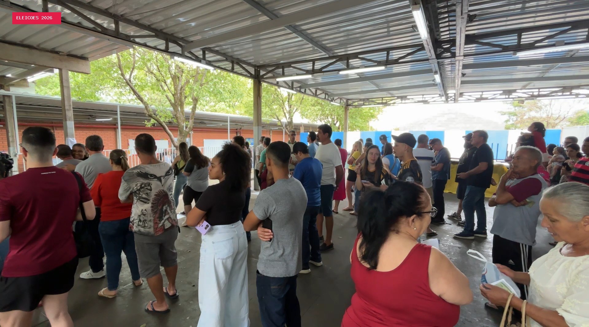 Eleições 2026: eleitores enfrentam filas de até 1h20 para votar na região de Piracicaba