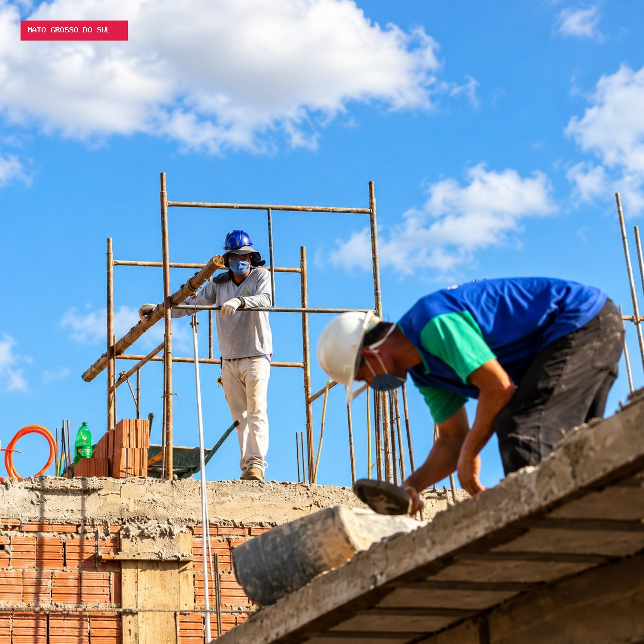 Construção civil ganha 210 mil trabalhadores em 3 meses no Brasil