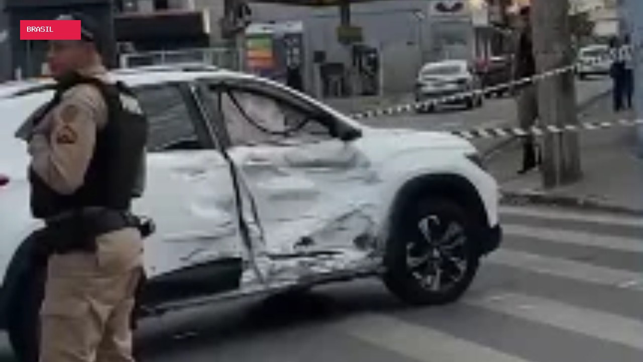 Sargento da PM morre em acidente envolvendo uma moto e um carro em BH