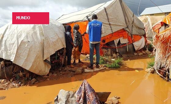 OIM prevê deslocamento de 800 mil pessoas por enchentes na Somália