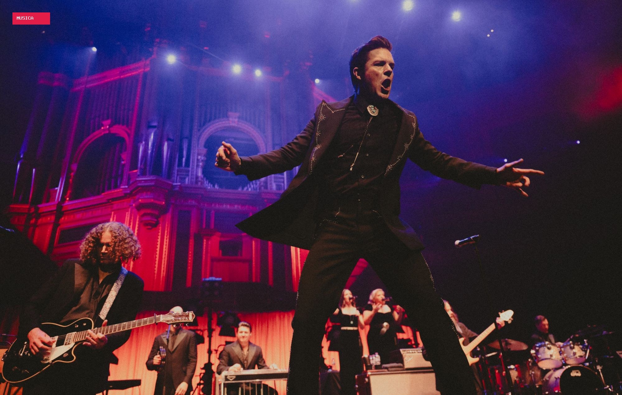 Brandon Flowers imagines “what would New Order sound like if they were Johnny Cash” at spellbinding Royal