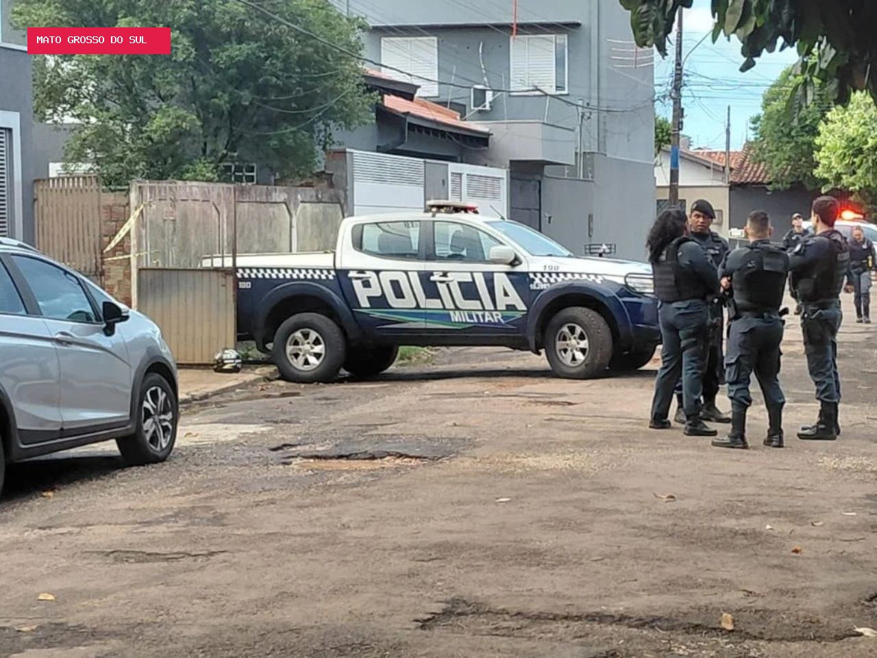 Homem morre após ser baleado por PM em 'depósito' de cocaína em Campo Grande