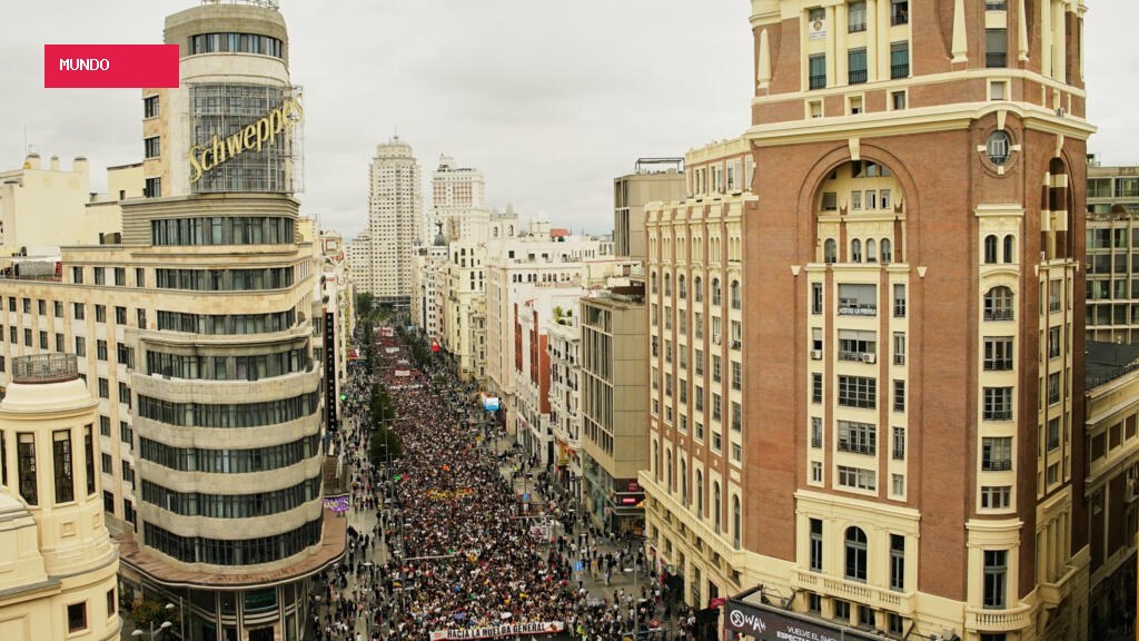 Novos protestos por moradia levam multidão às ruas na Espanha
