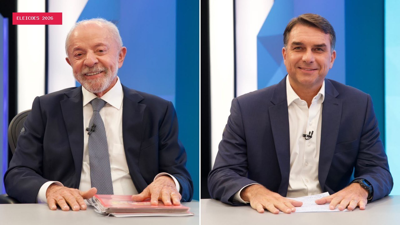Veja as palavras mais faladas por Flávio Bolsonaro e Lula nas sabatinas à TV Globo