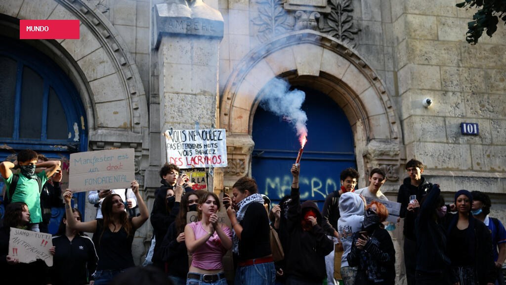 Apesar de proibição do governo, protestos estudantis continuam na França, com mais de 560 escolas bloqueadas