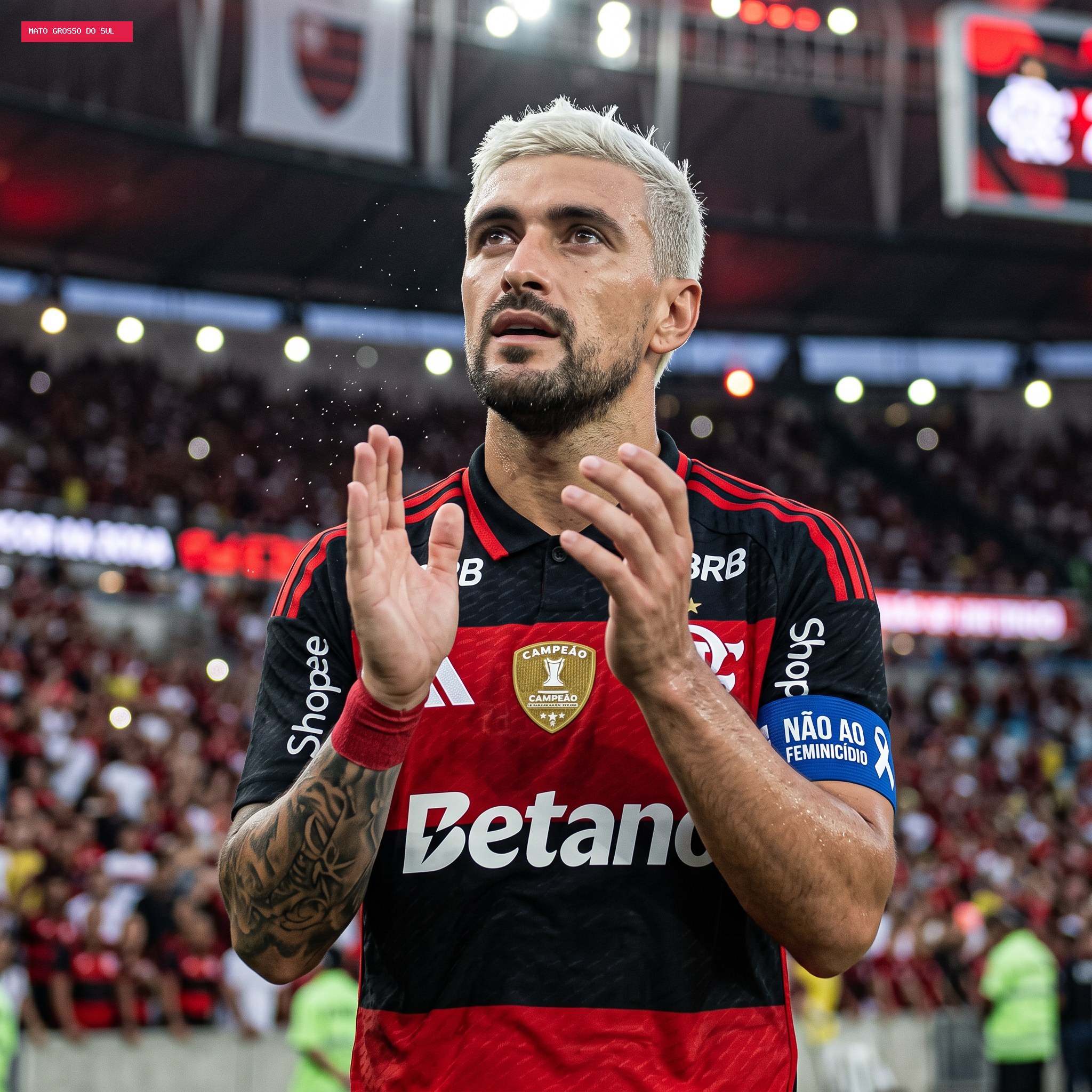 Arrascaeta passa por cirurgia no punho e Flamengo projeta retorno antes do previsto