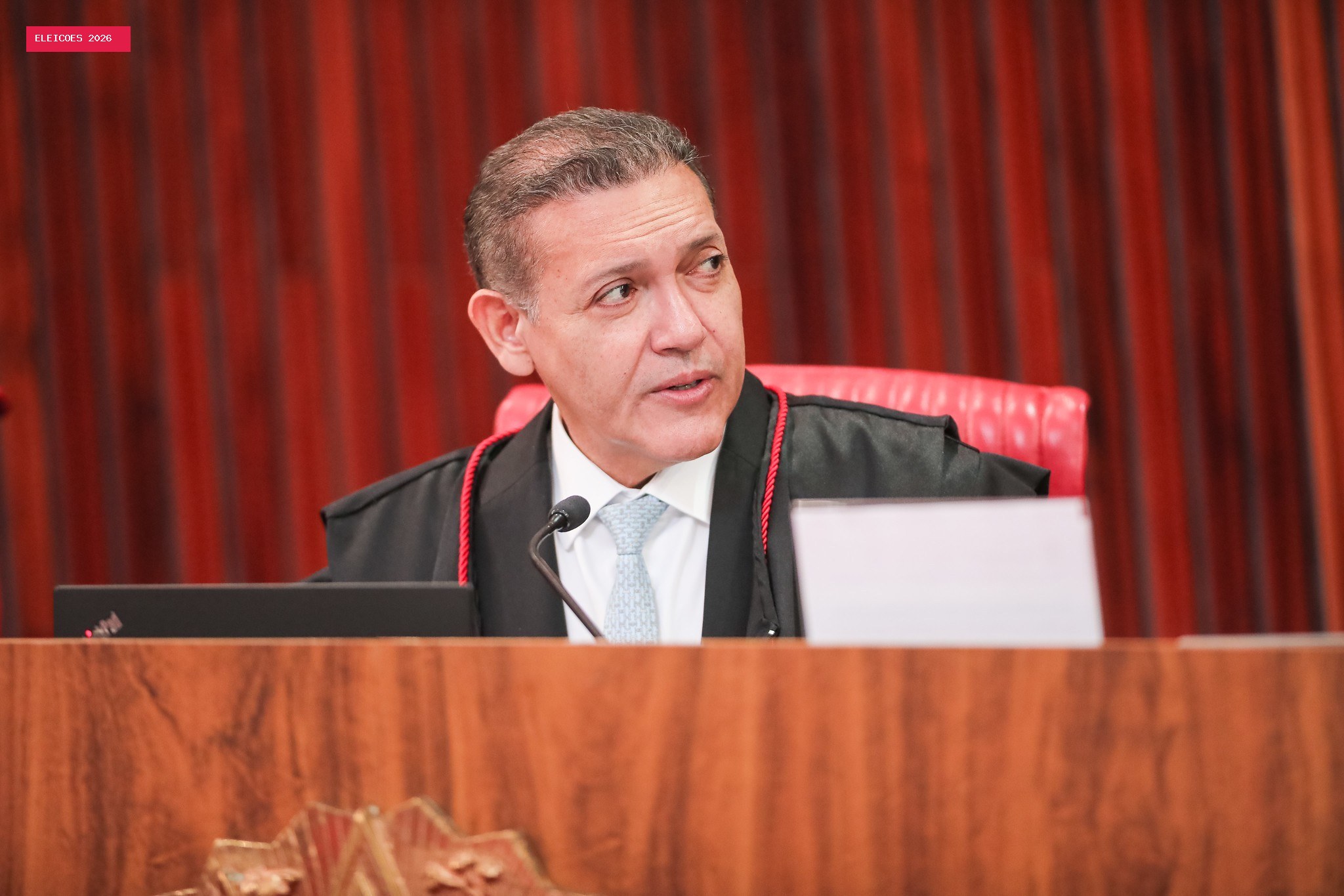 Presidente do TSE, Nunes Marques garante que cada voto será 'apurado com exatidão e fidelidade'