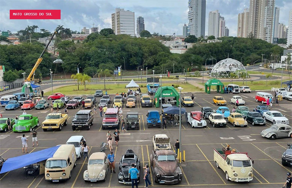 Eventos reúnem amantes de carros antigos neste sábado em Campo Grande e Dourados