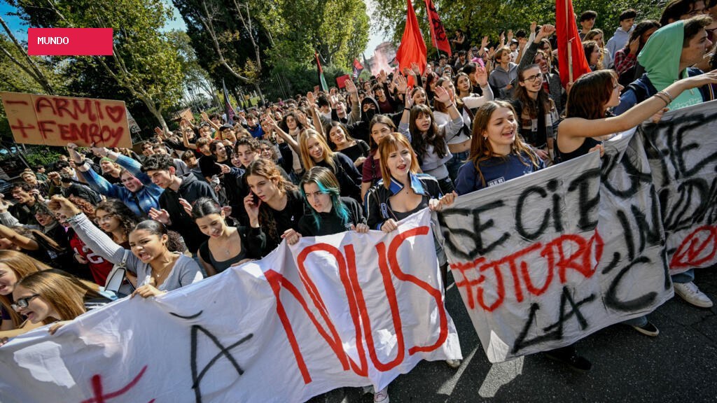 Protestos contra custo de vida e pela educação continuam a mobilizar estudantes e trabalhadores na Europa
