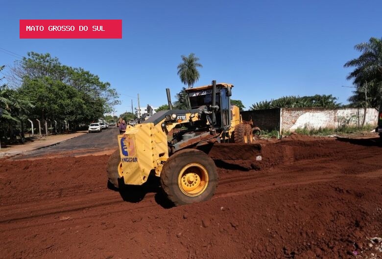 Dourados retoma recapeamento de ruas com investimento de R$ 17,6 milhões