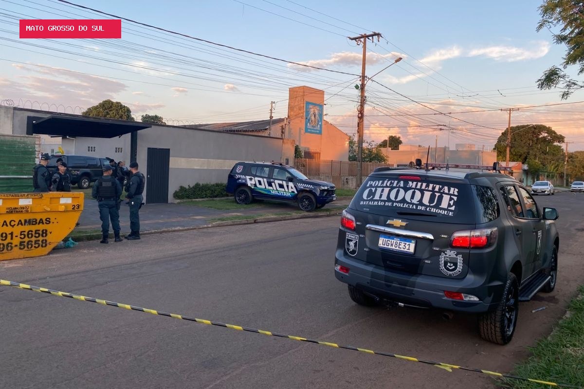 Homem é morto a tiros e outro fica ferido durante confraternização em Campo Grande; VÍDEO