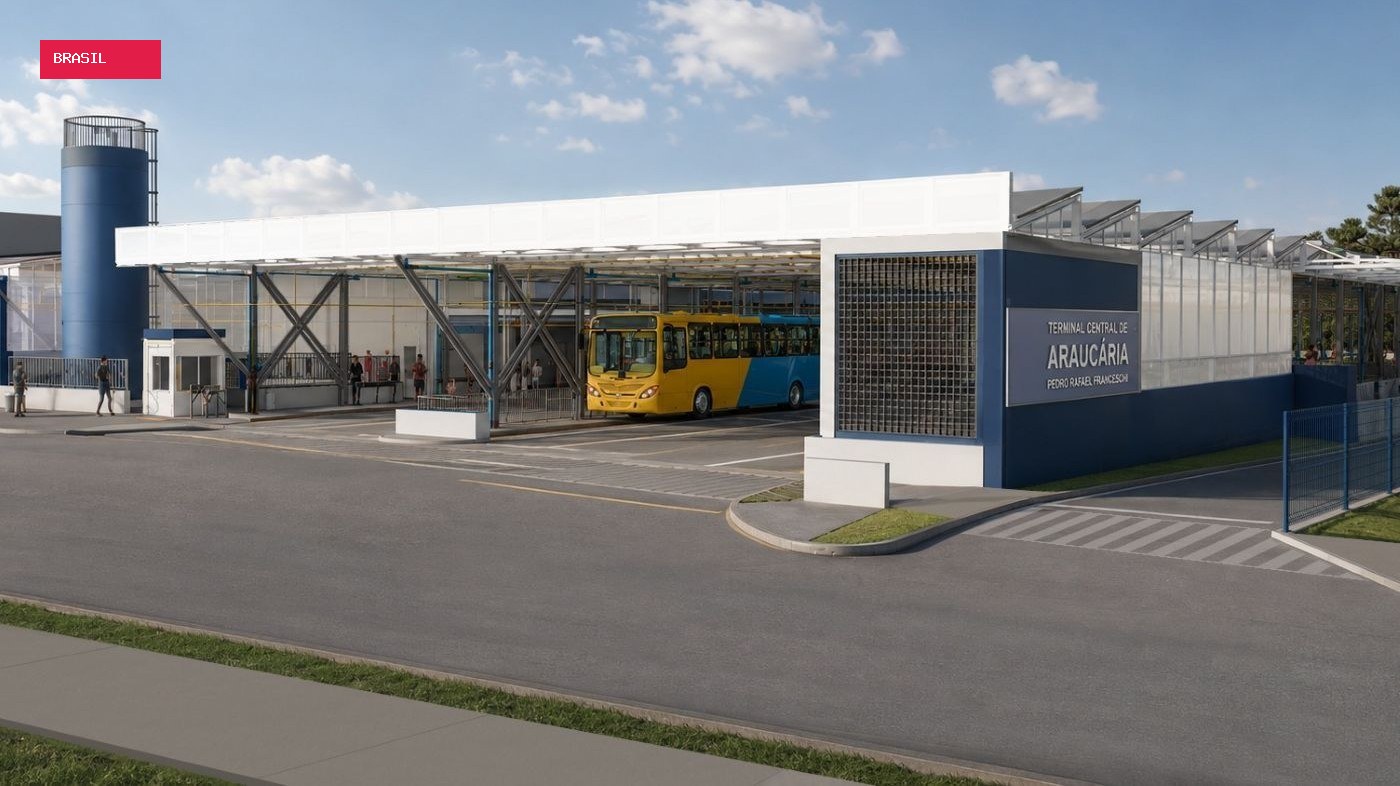 Aberta licitação para reforma e ampliação do Terminal Central de Araucária