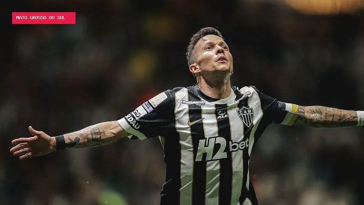 Atlético-MG vence Bragantino e sobe para sétimo no Brasileirão