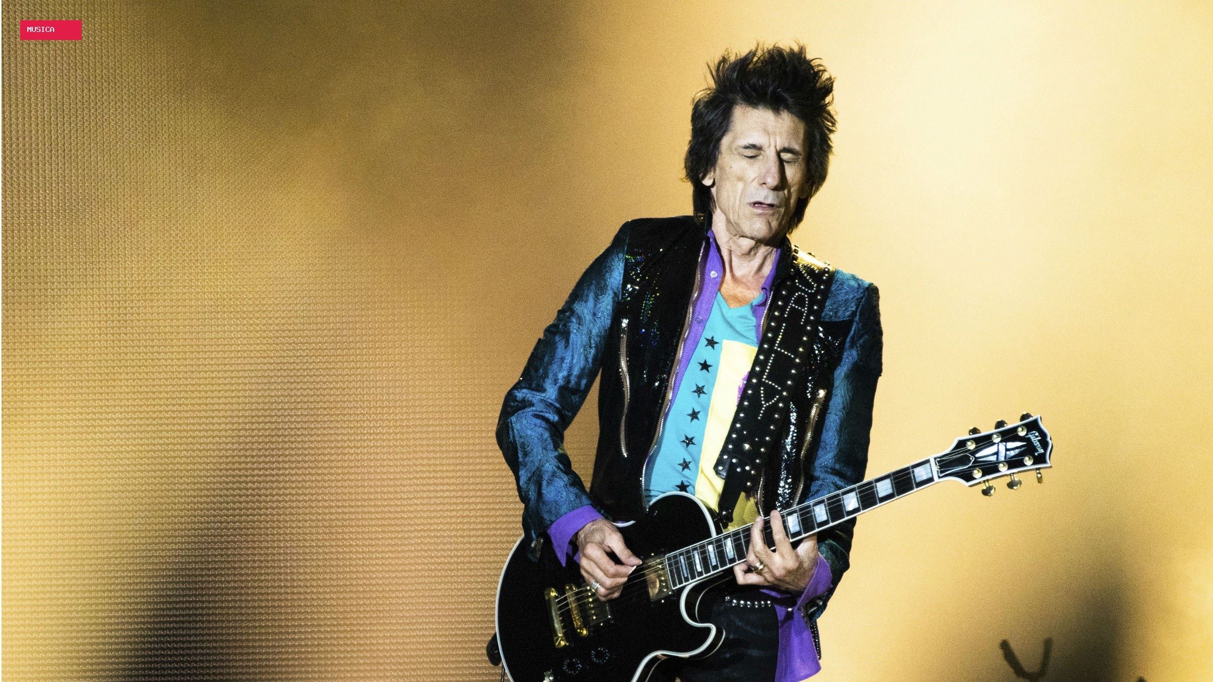Como Ronnie Wood entrou para os Rolling Stones e mudou a banda