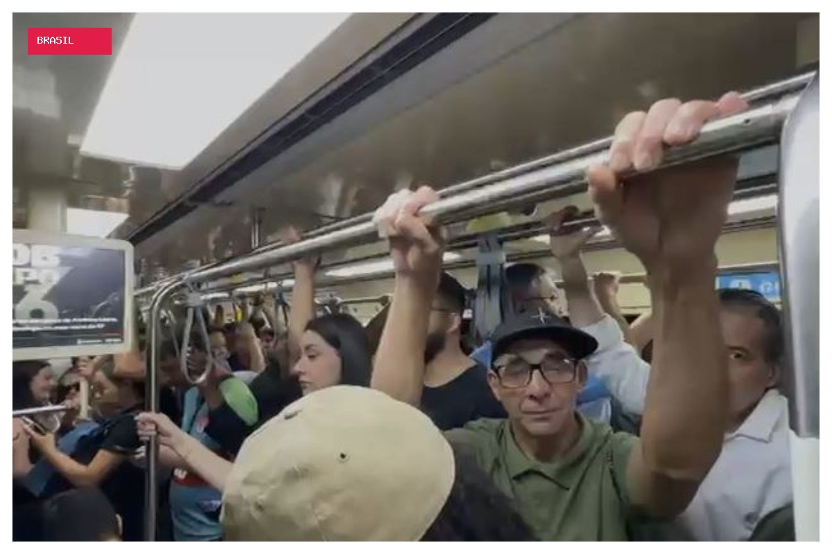 Falhas em trens provocam lentidão na Linha 1-Azul do Metrô neste domingo de eleições em SP