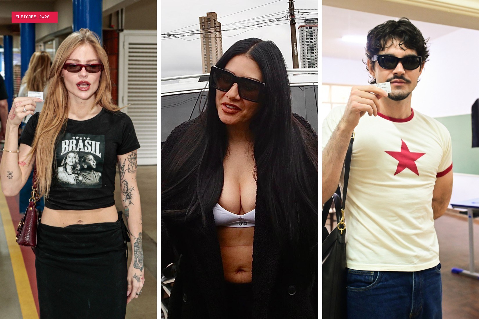 Jão, Ludmilla, Luísa Sonza, Simaria: cantores votam no 2º turno das eleições de 2026; FOTOS