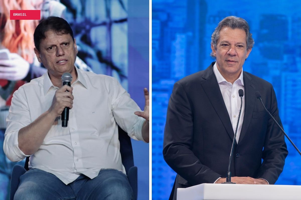 Paraná Pesquisas: Tarcísio tem 55,6% e Haddad, 40,3% pelo governo de SP