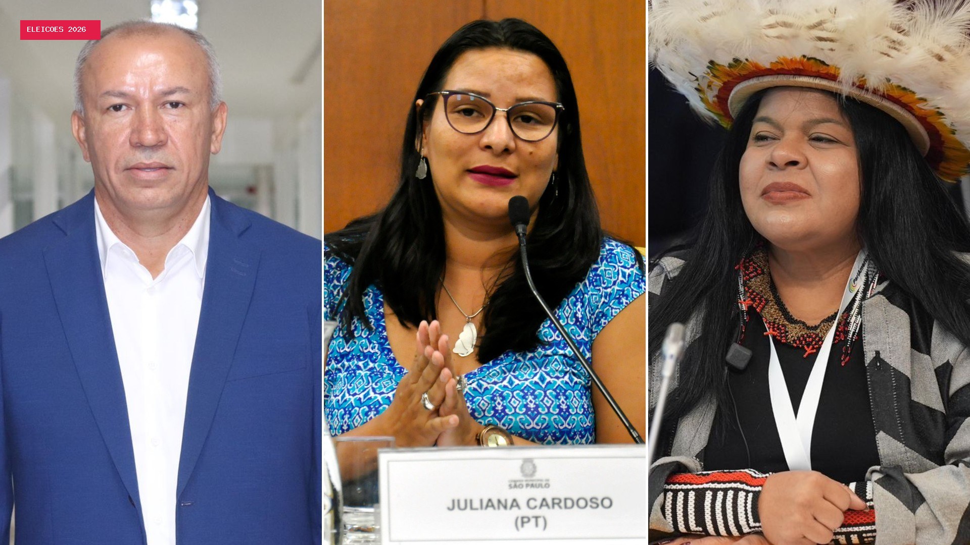 Câmara terá 3 deputados federais indígenas a partir de 2027; compare com as eleições anteriores