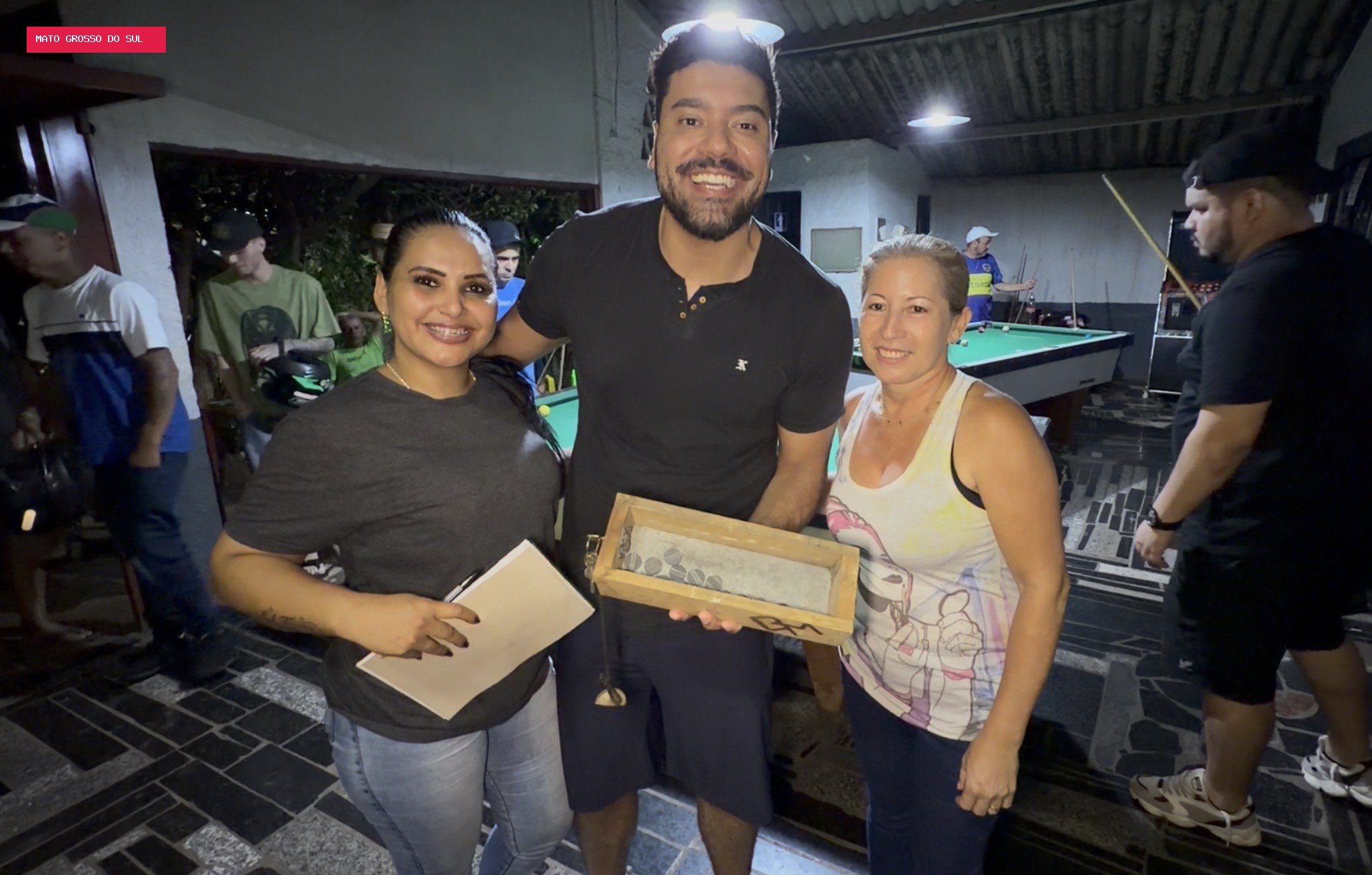 Com prêmio de R$ 1,2 mil, torneio de sinuca anima Parque dos Laranjais