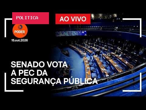 Senado vota PEC da Segurança Pública