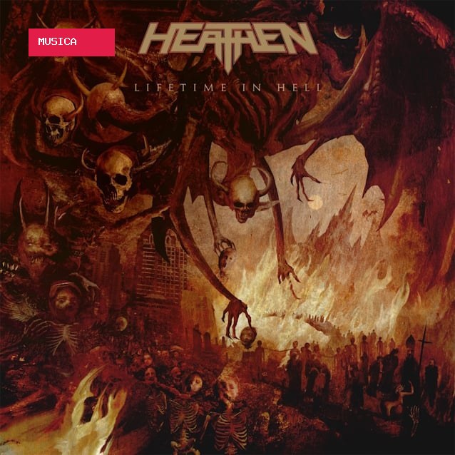 Heathen anuncia novo álbum de estúdio, "Lifetime in Hell"