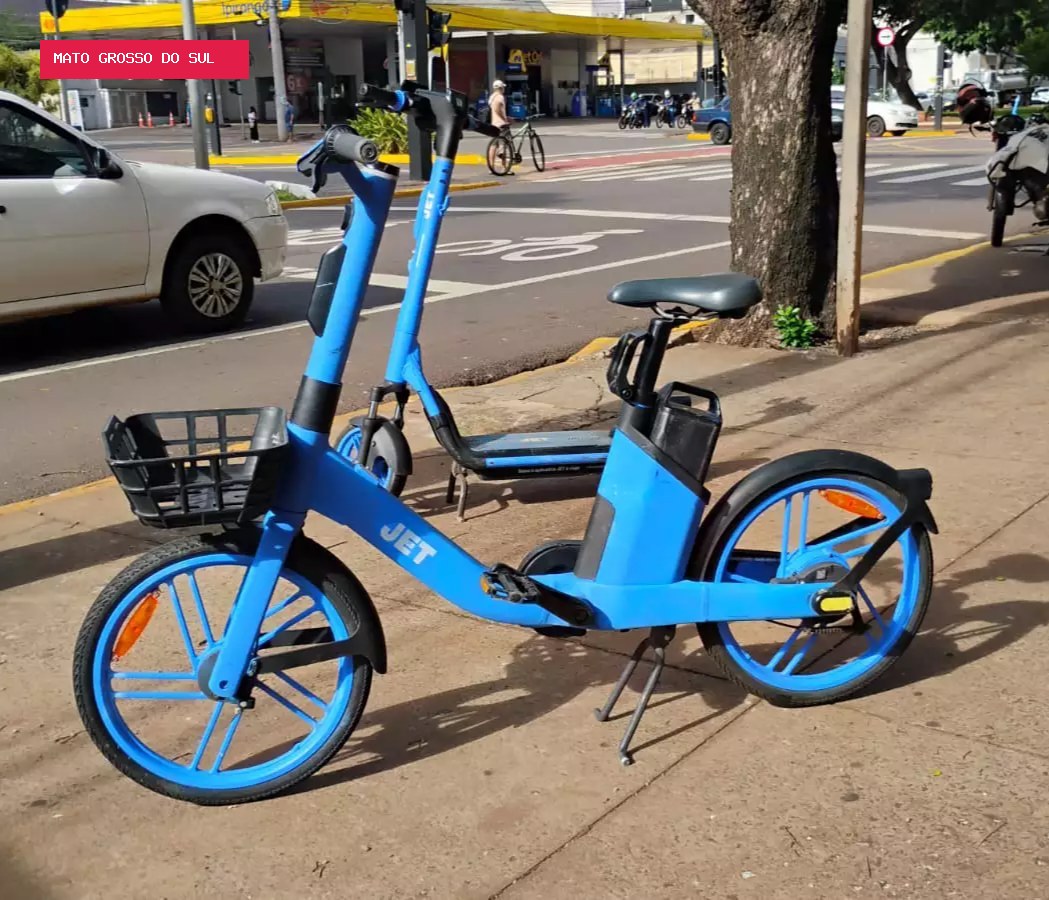 Além dos patinetes, Campo Grande passa a ter bicicletas elétricas para alugar