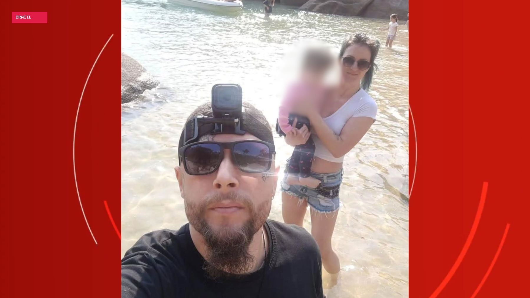 Homem suspeito de matar companheira a facadas enquanto ela segurava filha de 6 anos no colo é preso no
