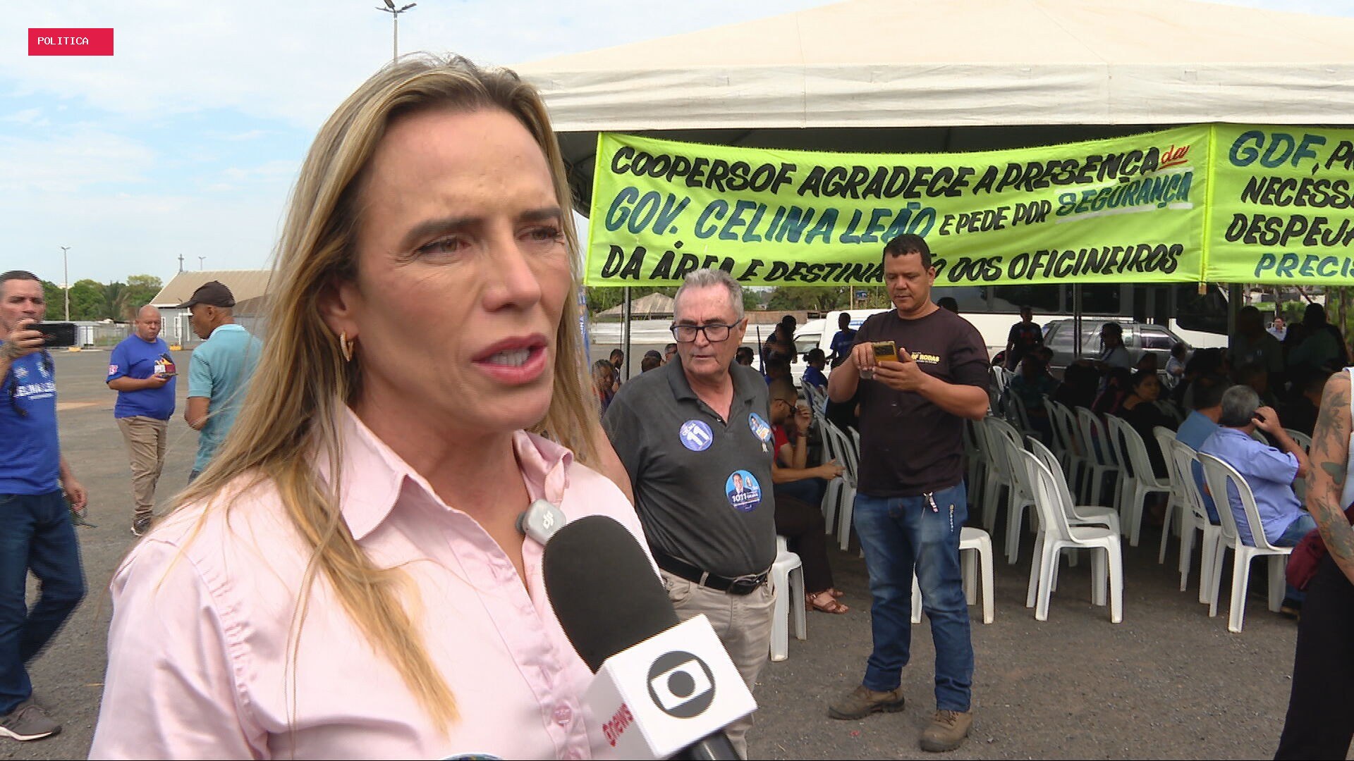 Quaest no DF: 57% avaliam gestão Celina Leão como positiva e 33%, como negativa