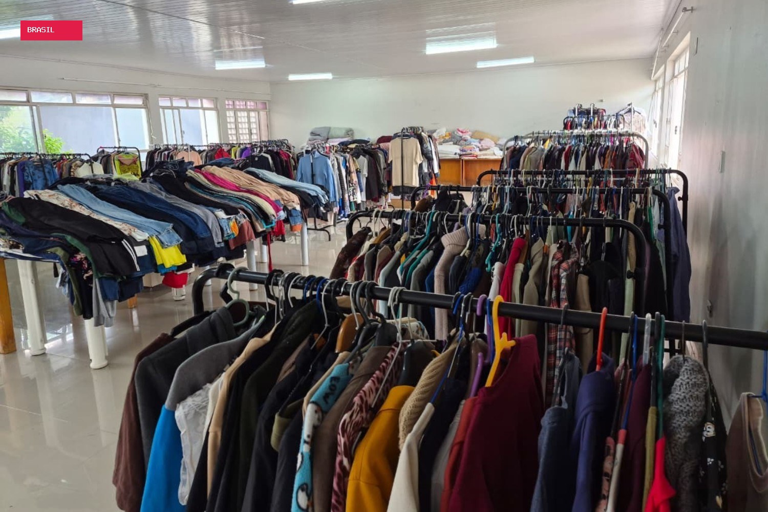 Bazar beneficente tem peças a partir de R$ 10, em Curitiba
