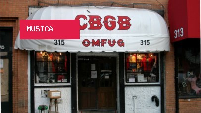 Há 20 anos fechava o CBGB, berço do punk em Nova York