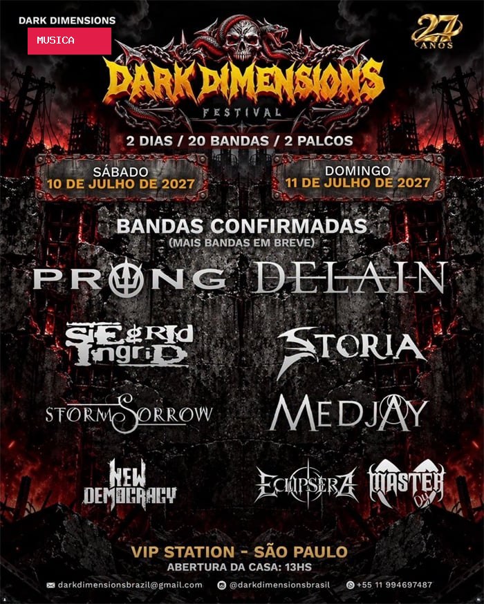 Dark Dimensions Festival anuncia primeiras bandas